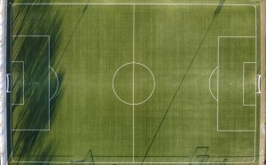 Fussballplatz VfL Oythe von Oben