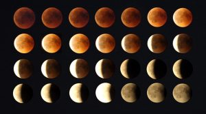 Mondfinsternis über Vechta